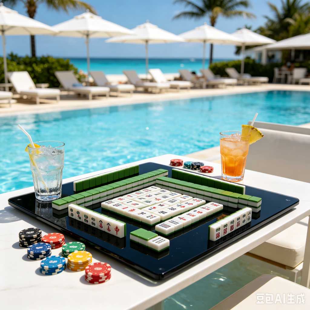 wood mahjong tiles