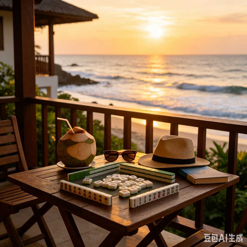 modern color mahjong tiles