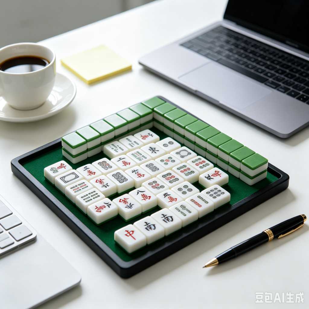 silver trim mahjong tiles