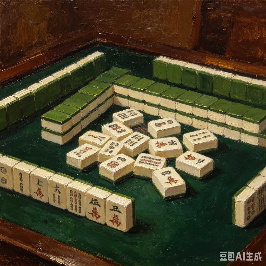 144 tiles chinese mahjong set