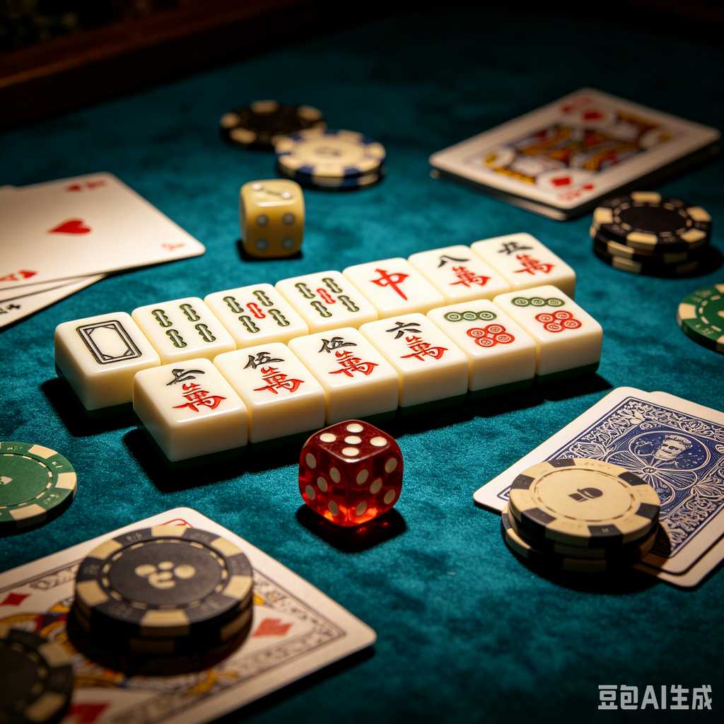 mahjong rack set of four